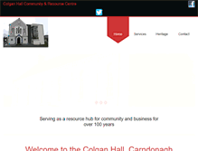 Tablet Screenshot of colganhall.com